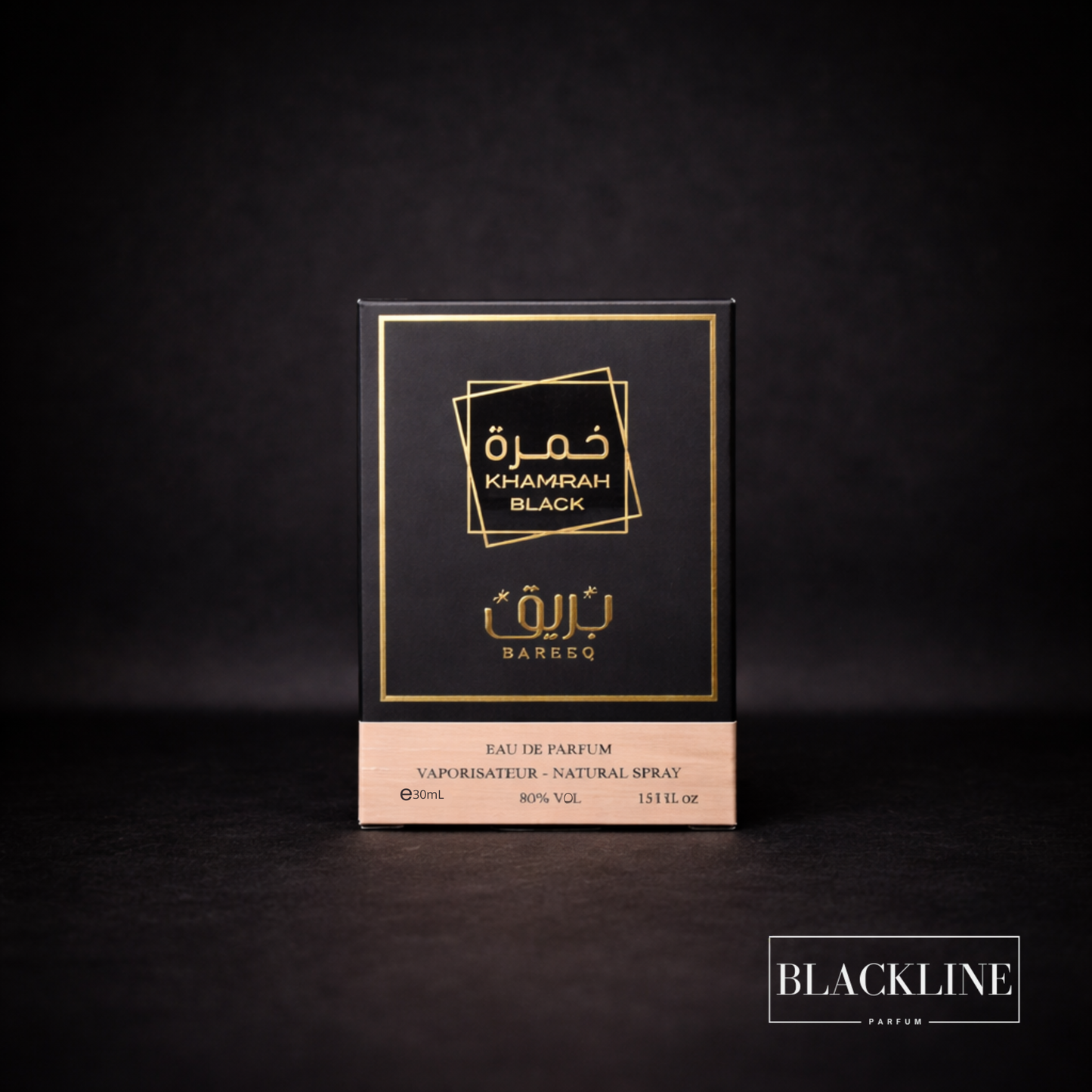 Khamrah Black BAREEQ 30ML Mixte