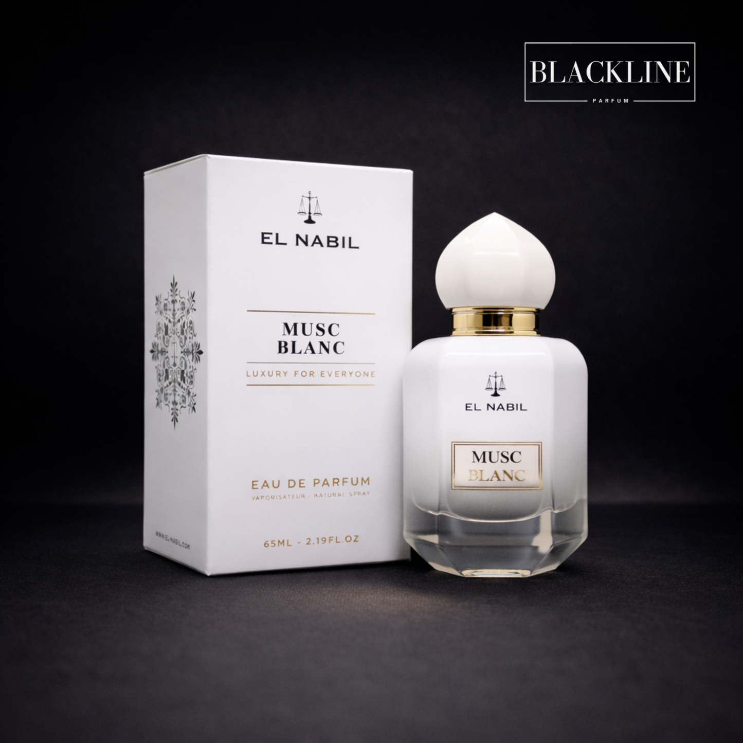 Musc Blanc EL NABIL 65ML Mixte