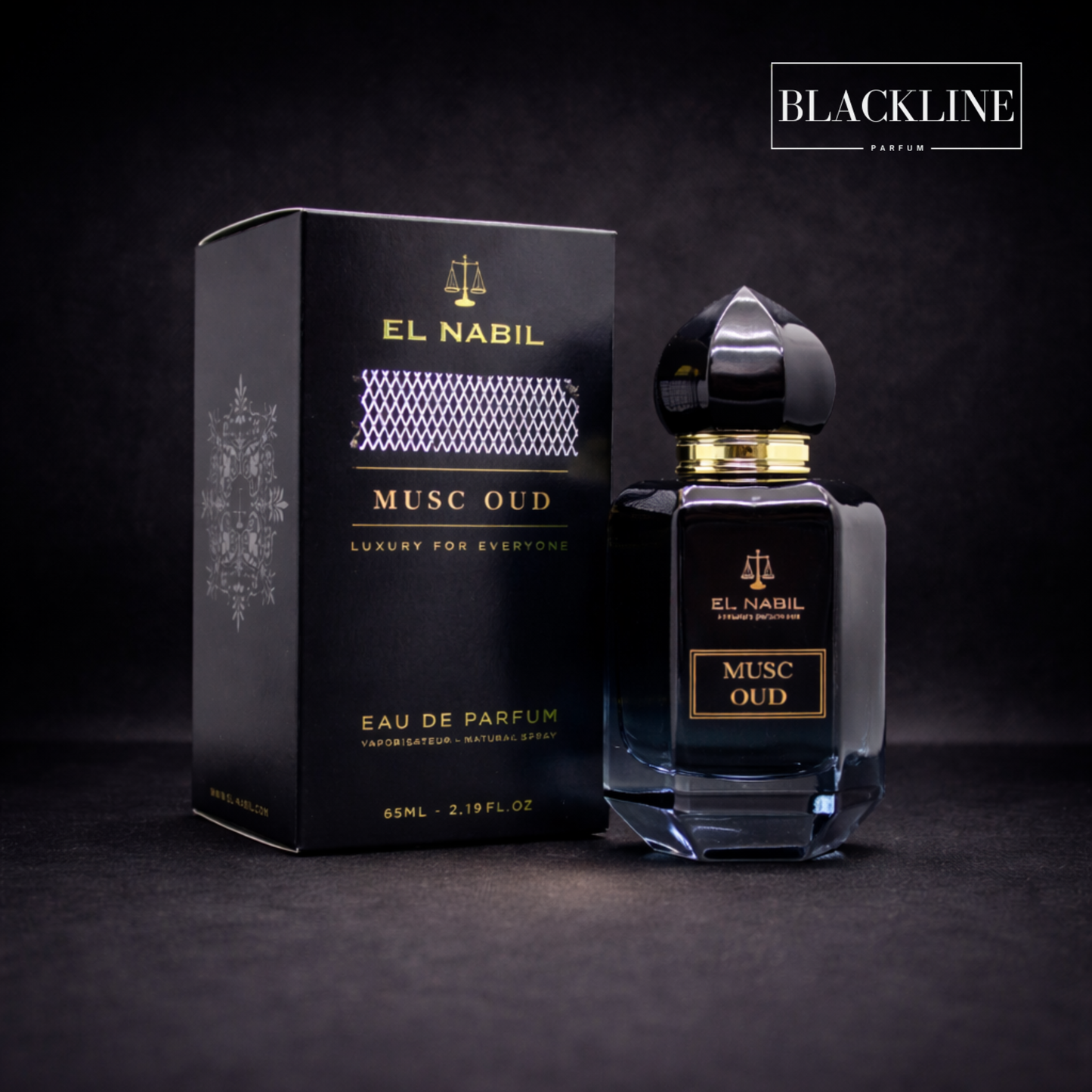 Musc Oud EL NABIL 65ML Mixte