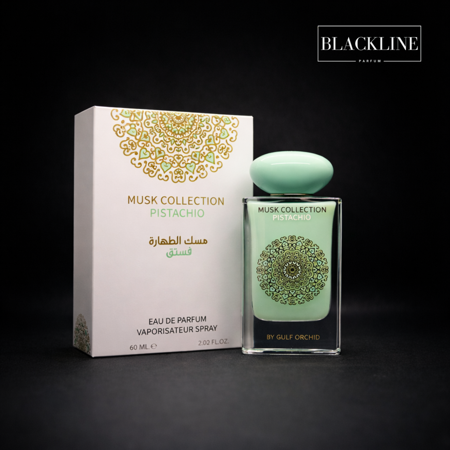 Musk Collection Pistachio BY GULF ORCHID 60ML Mixte